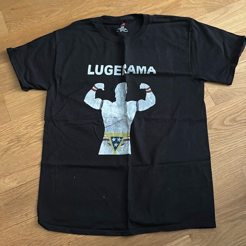 Lex Luger “Lugerama” Black Tee